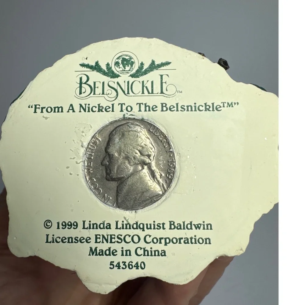 Enesco Belsnickle Santa Figurine 6.5